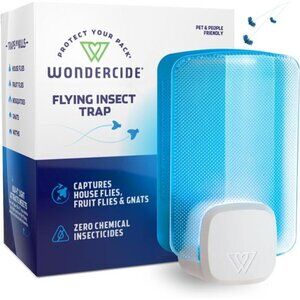 Wondercide - Flying Insect and Fly Trap - Indoor Bug Catcher for Fruit
